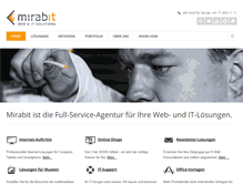 Tablet Screenshot of mirabit.com